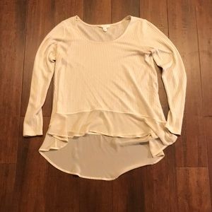 Sun & Shadow High Low Top